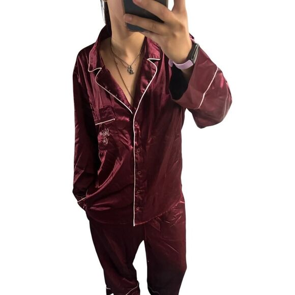 L* Space Luxury Silk Luna 'Shine On' Pajama Set - Picture 4 of 4